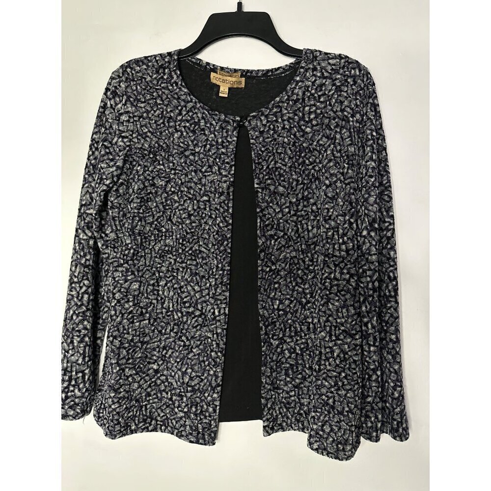 Notations Women’s Sweater size Small Retro Old Money Academia Style y2k holiday